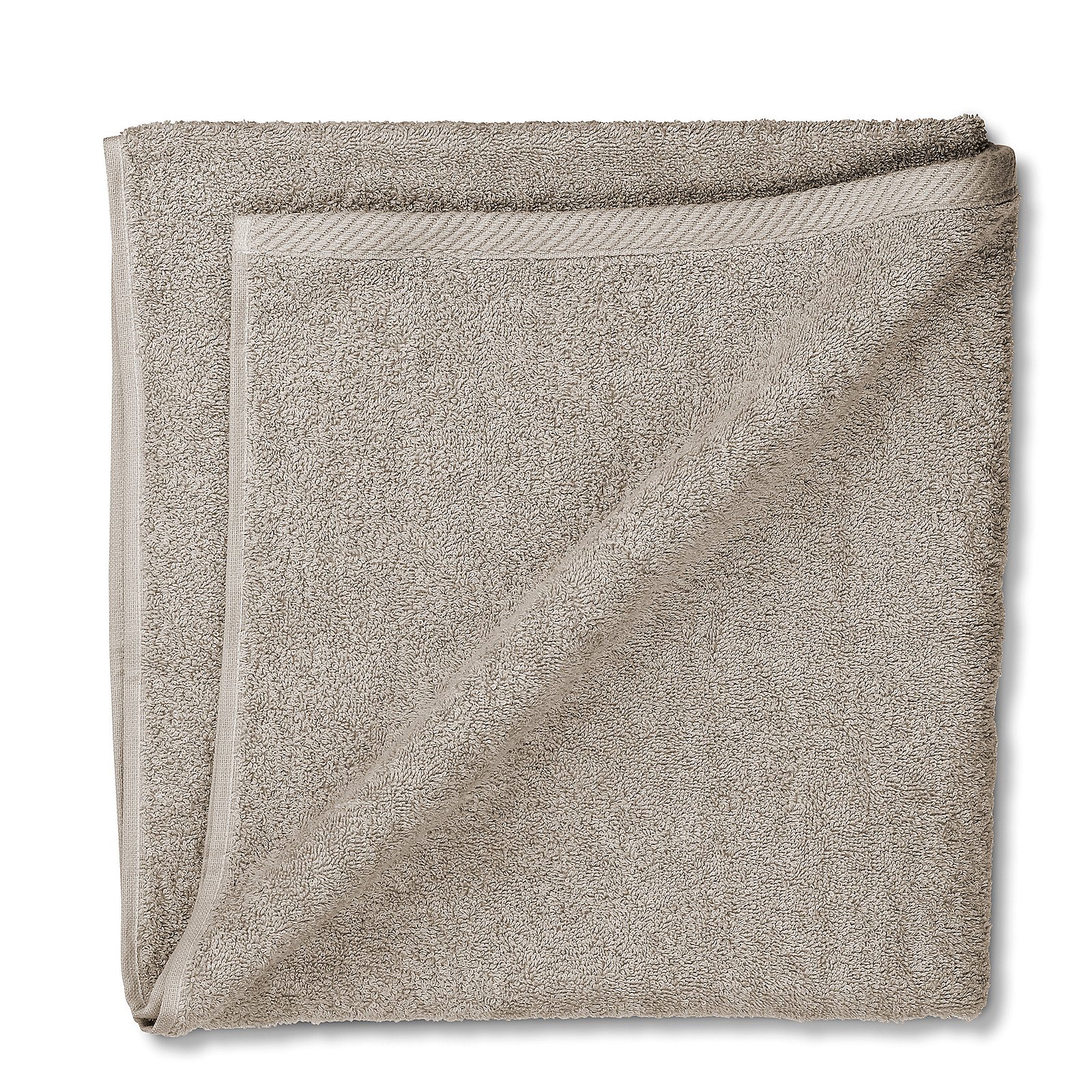 Serviette de bain gris argent LADESSA