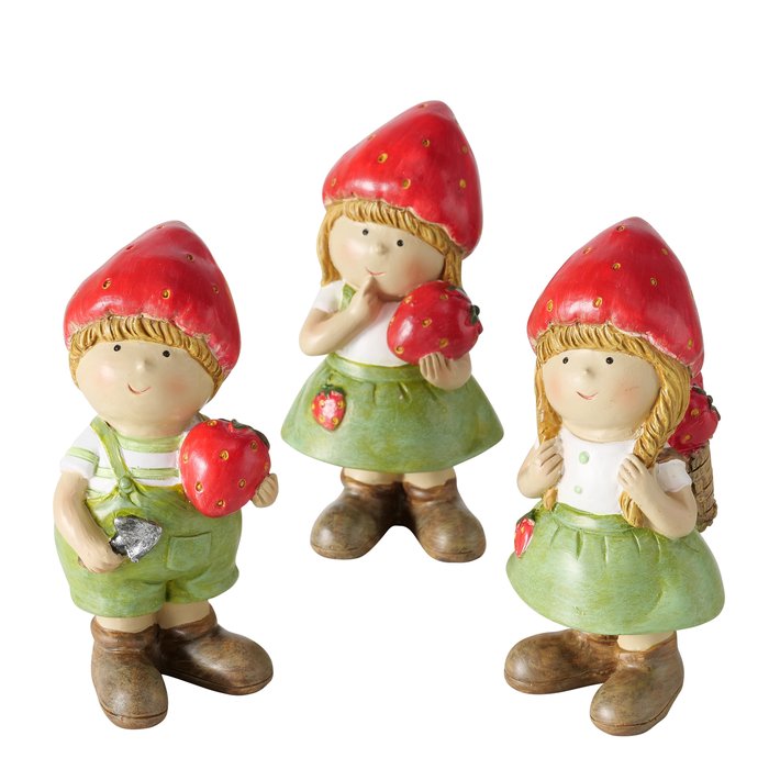 Figurine Emily enfant fraise EMILY