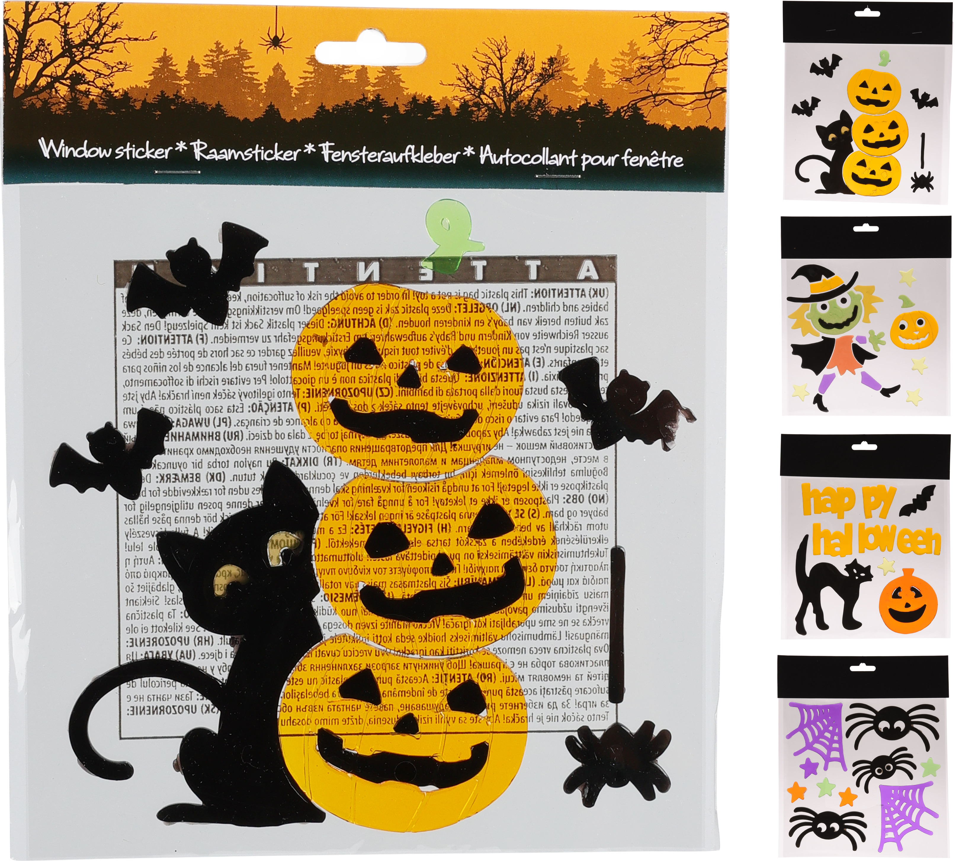 Stickers de fenêtre HALLOWEEN