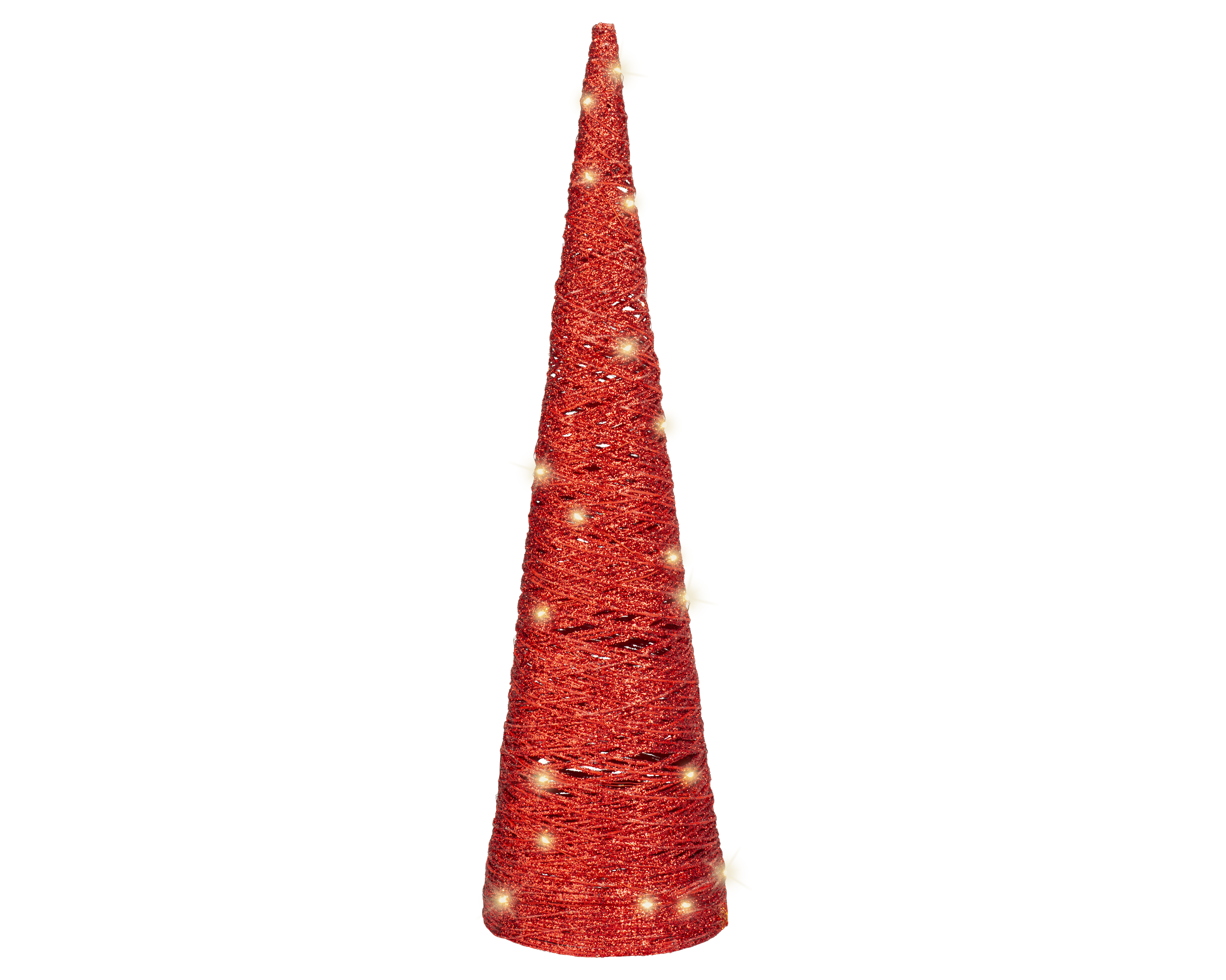 Sapin LED 58cm ROT