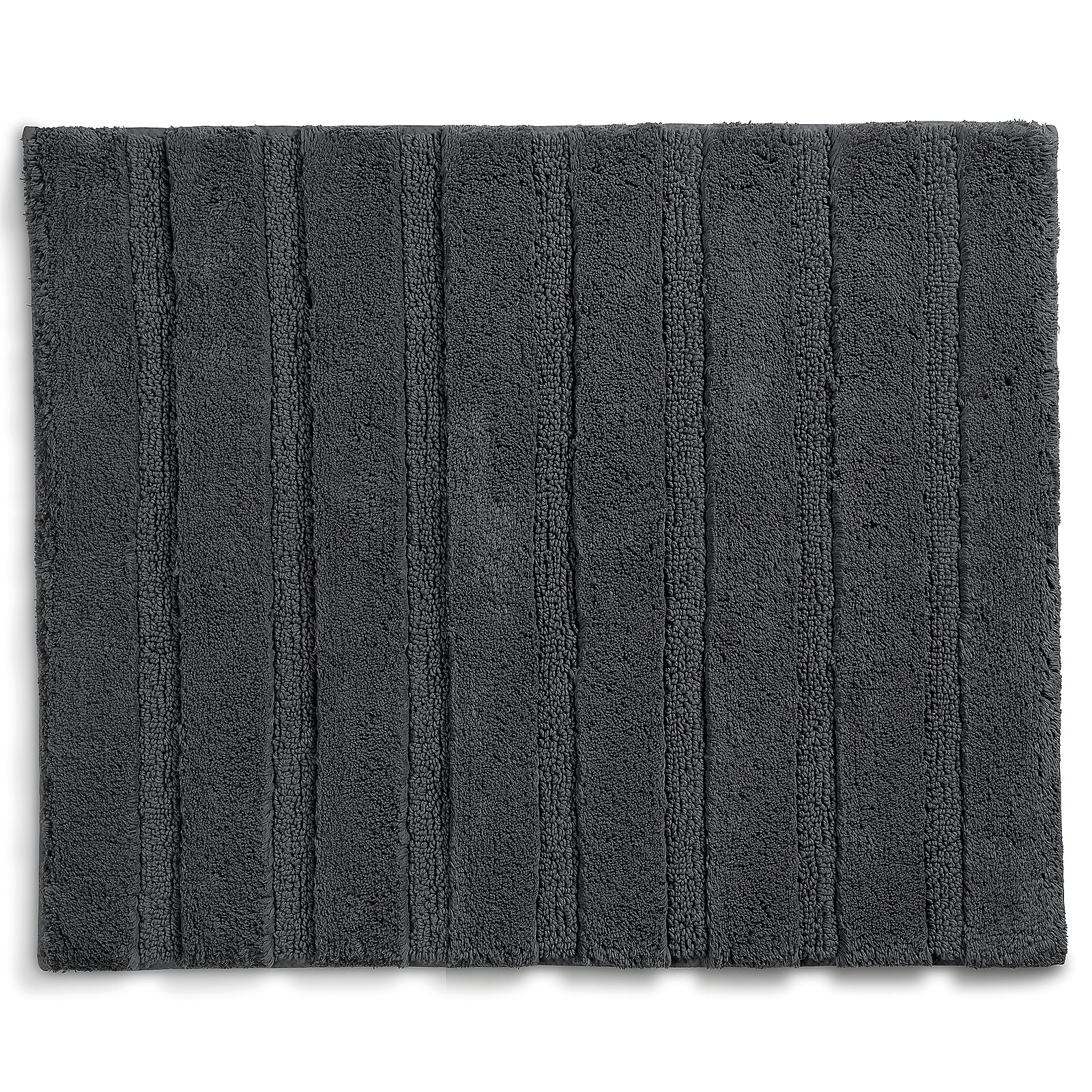 Tapis de bain gris granit MEGAN