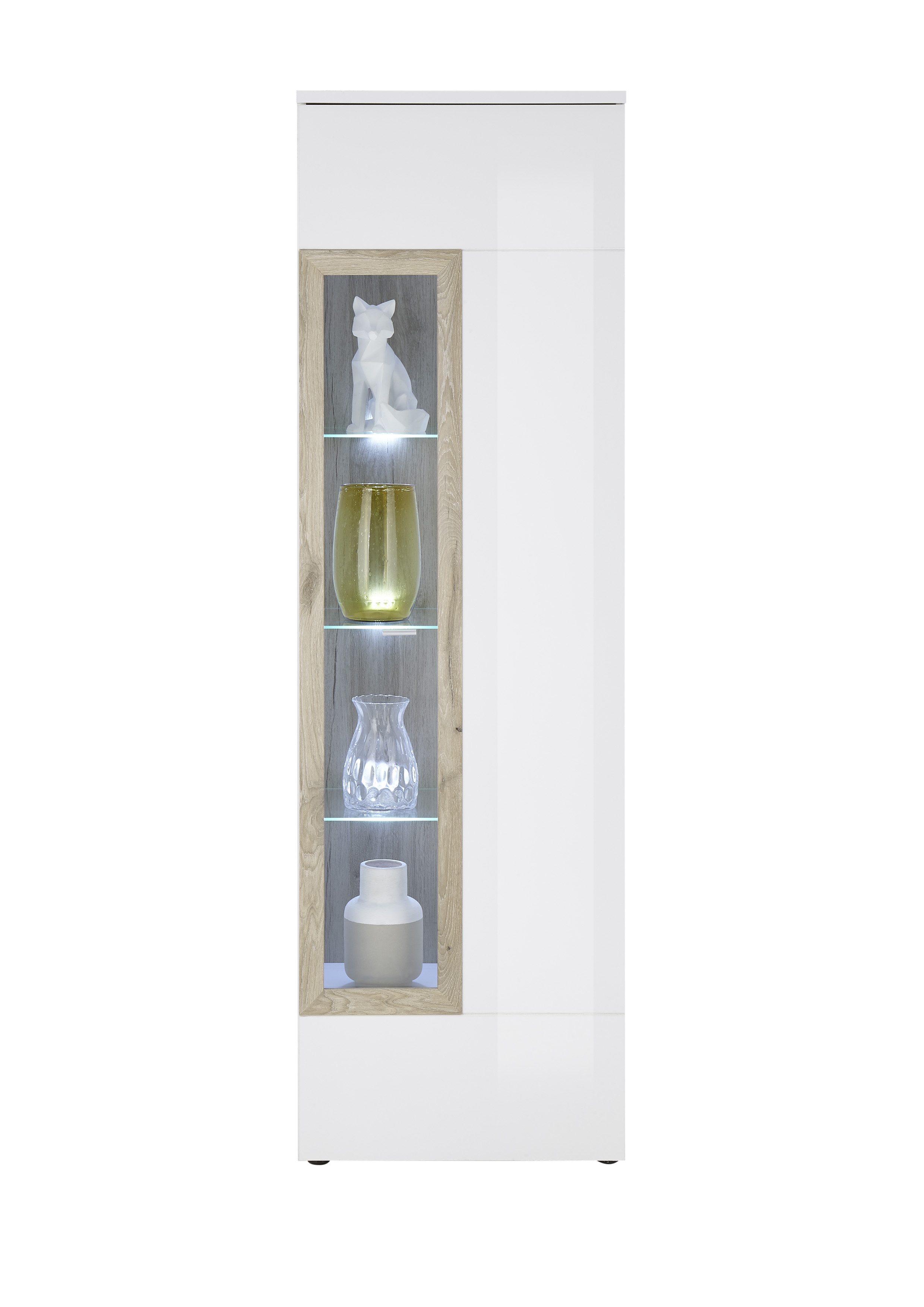 Meuble vitrine avec éclairage BRÜNN