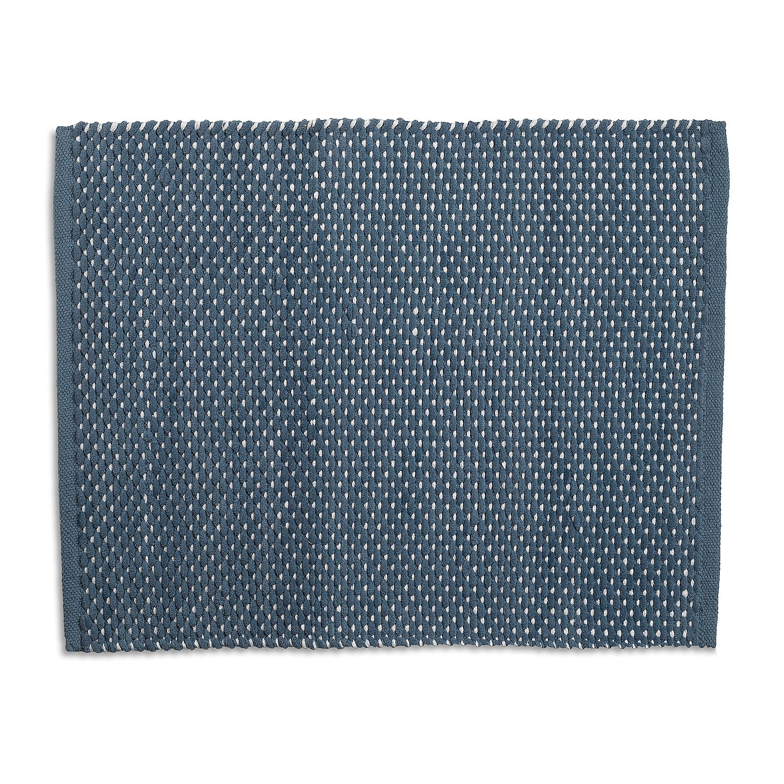 Tapis de bain bleu fumé MIU