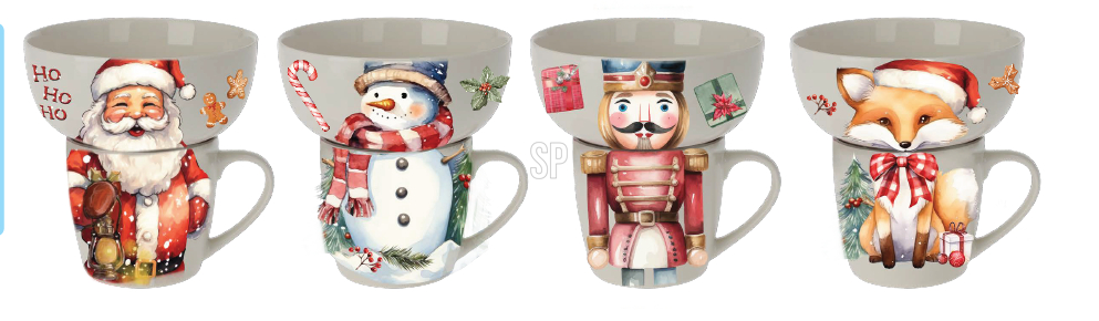 Mug avec bol CHRISTMAS