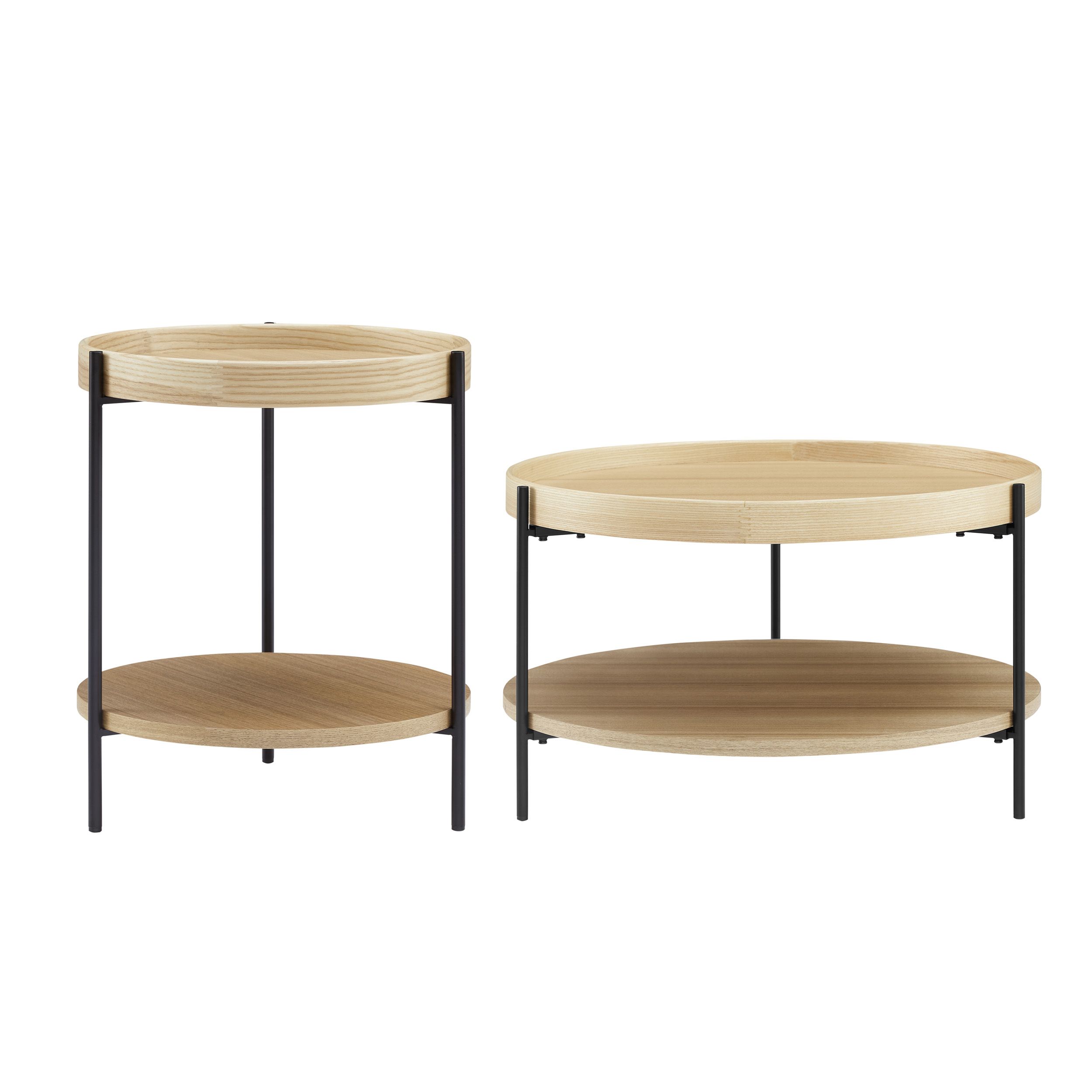 Lot de 2 tables basses 367087