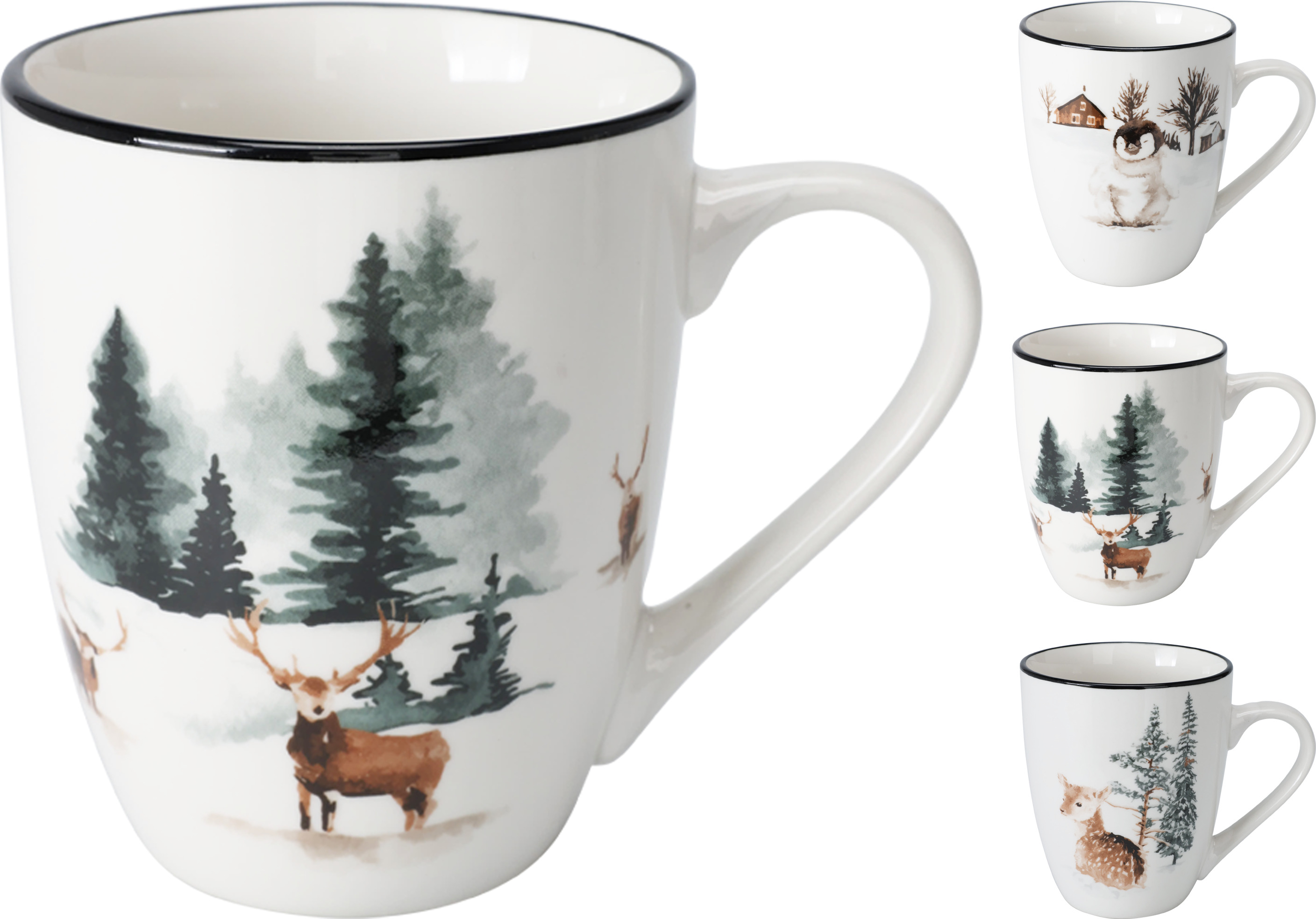 Tasse motif forestier EH