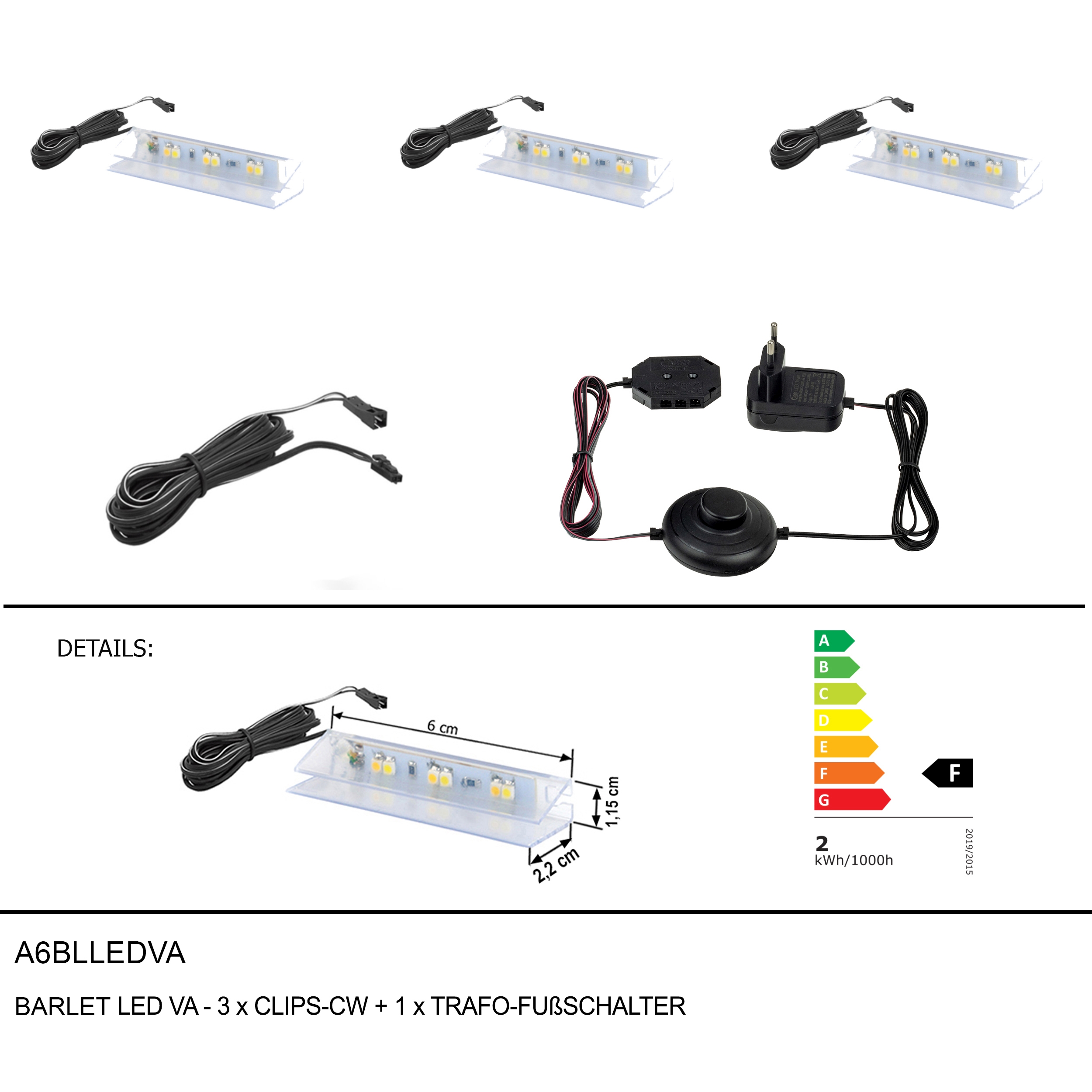 Set d'éclairage LED VA SOLEA