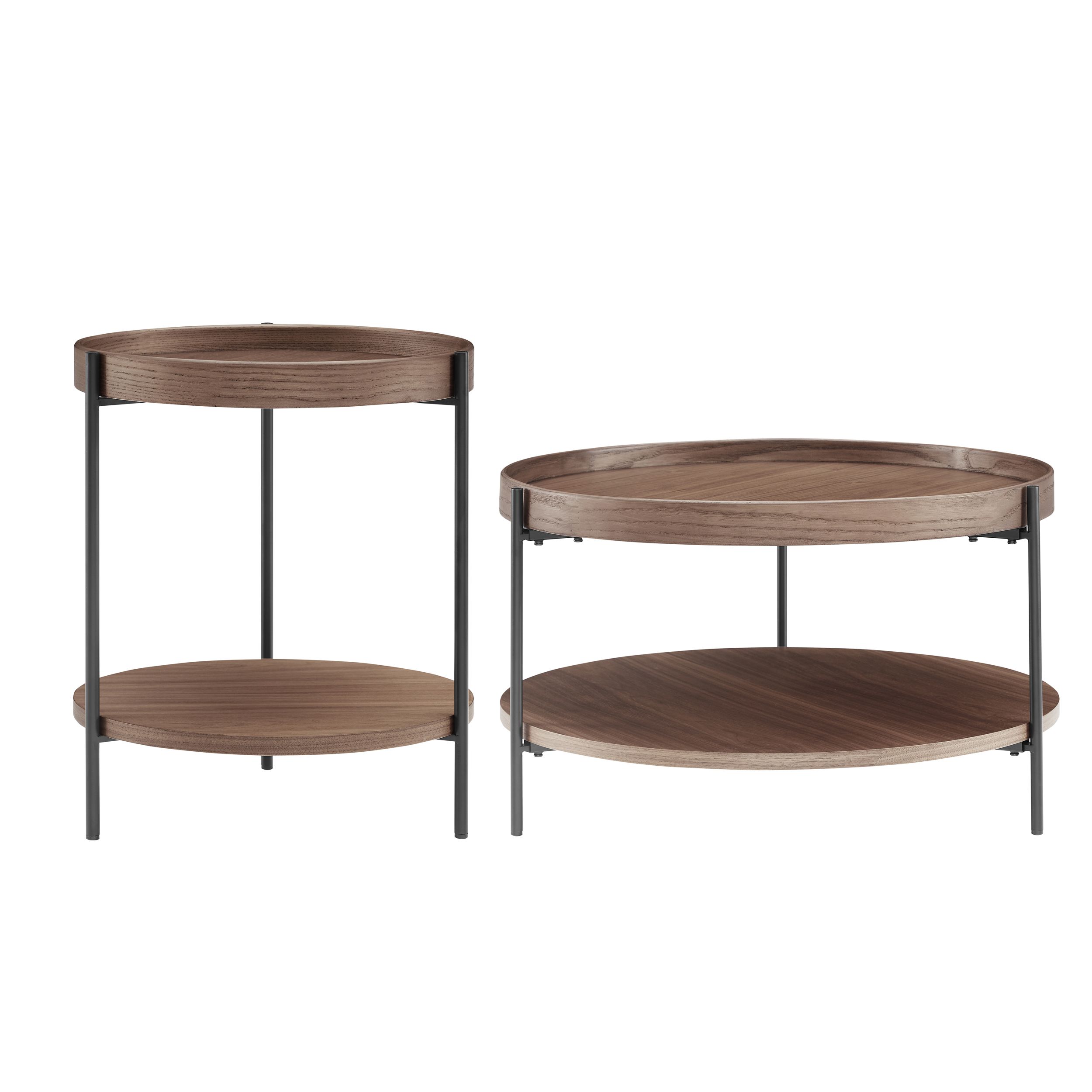 Lot de 2 tables basses 367087