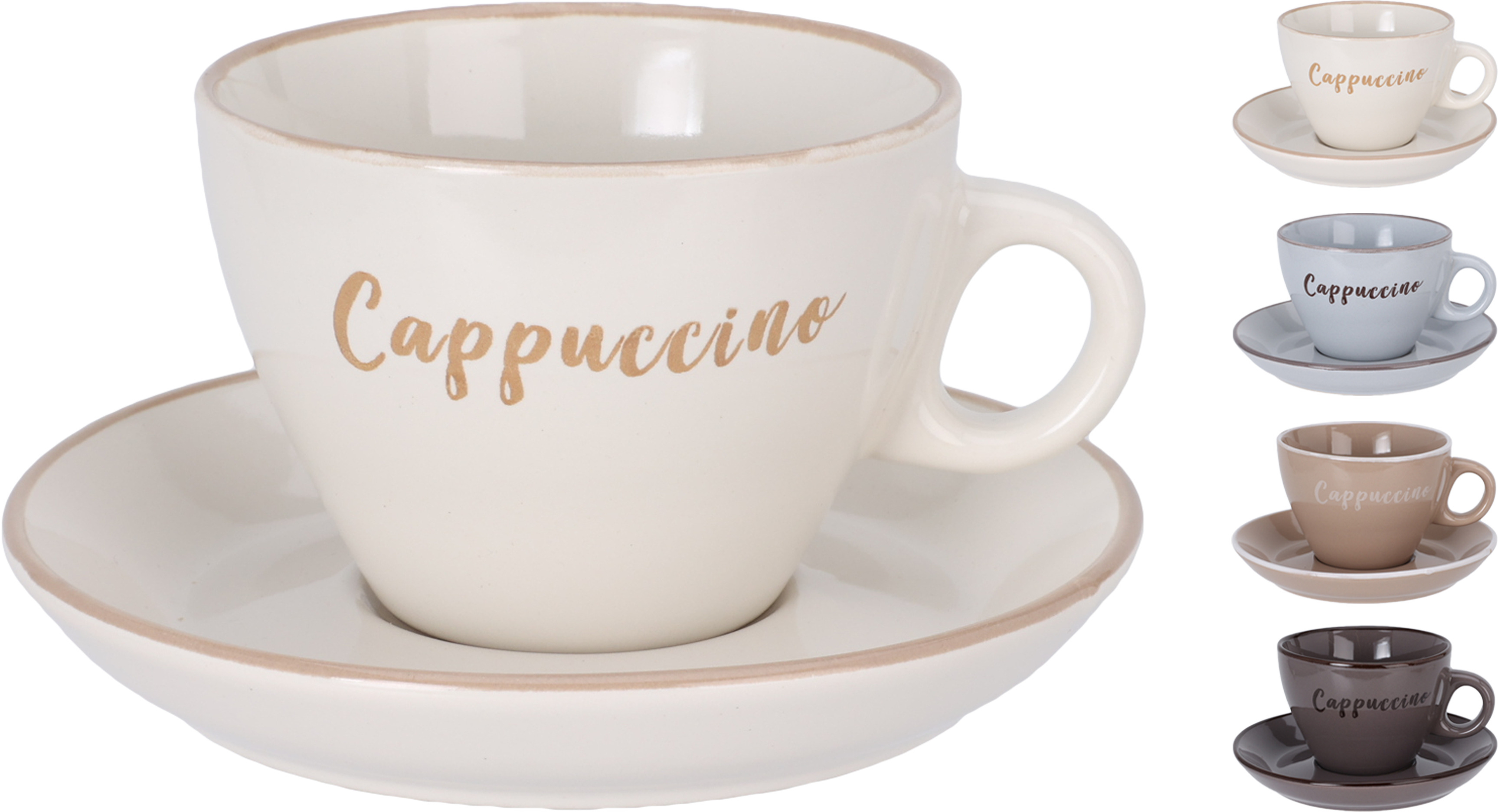 Tasse à cappuccino avec sous-tasse EH