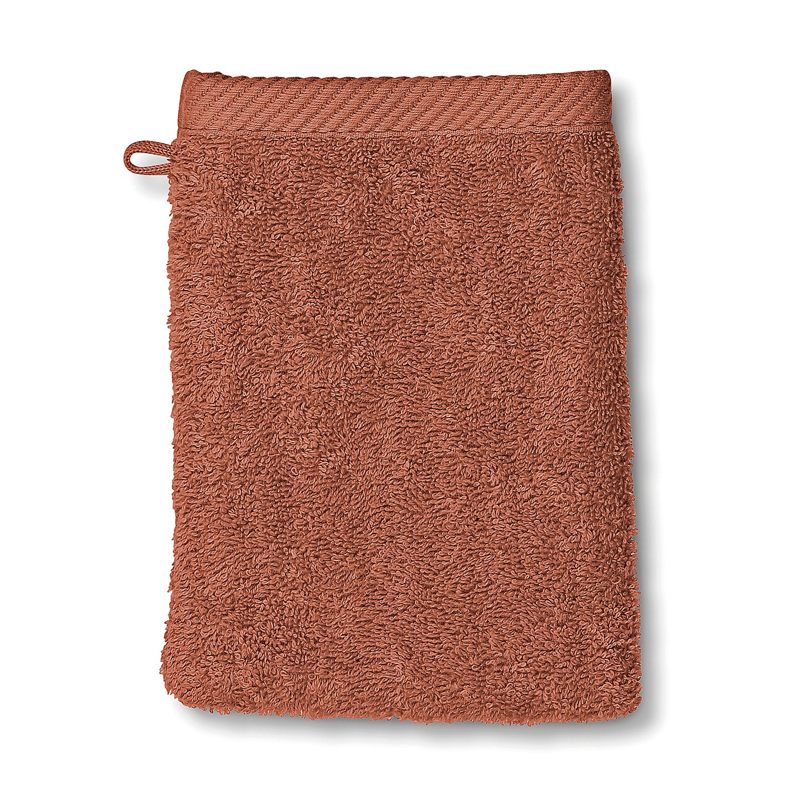 Gant de toilette terracotta LADESSA