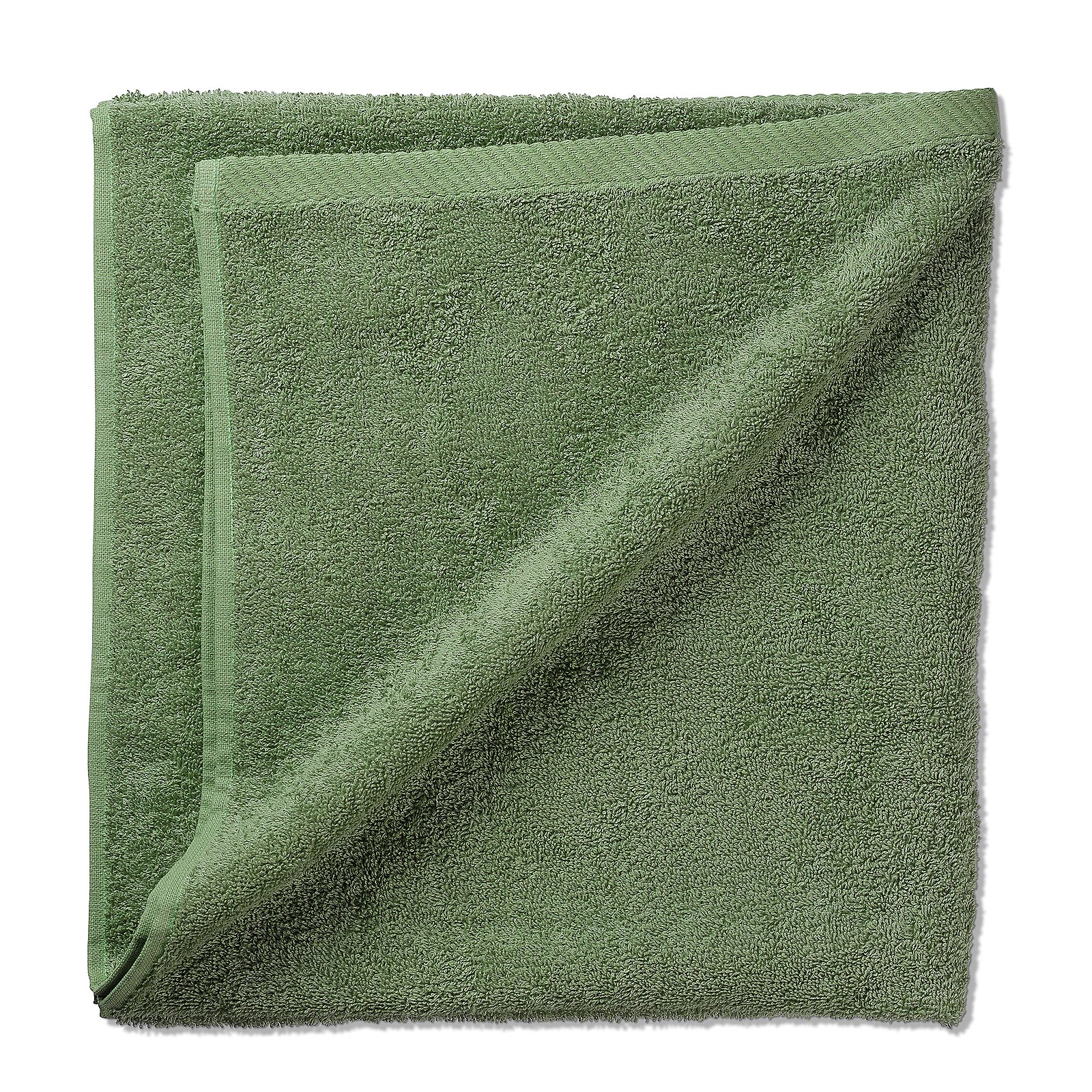 Serviette de bain vert mousse LADESSA