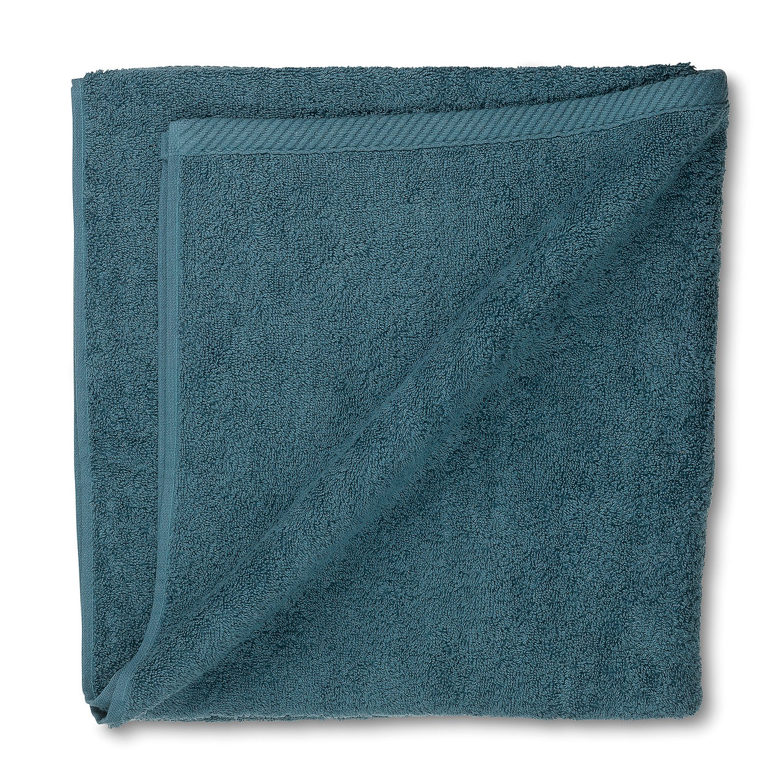 Serviette de bain bleu pétrole LADESSA