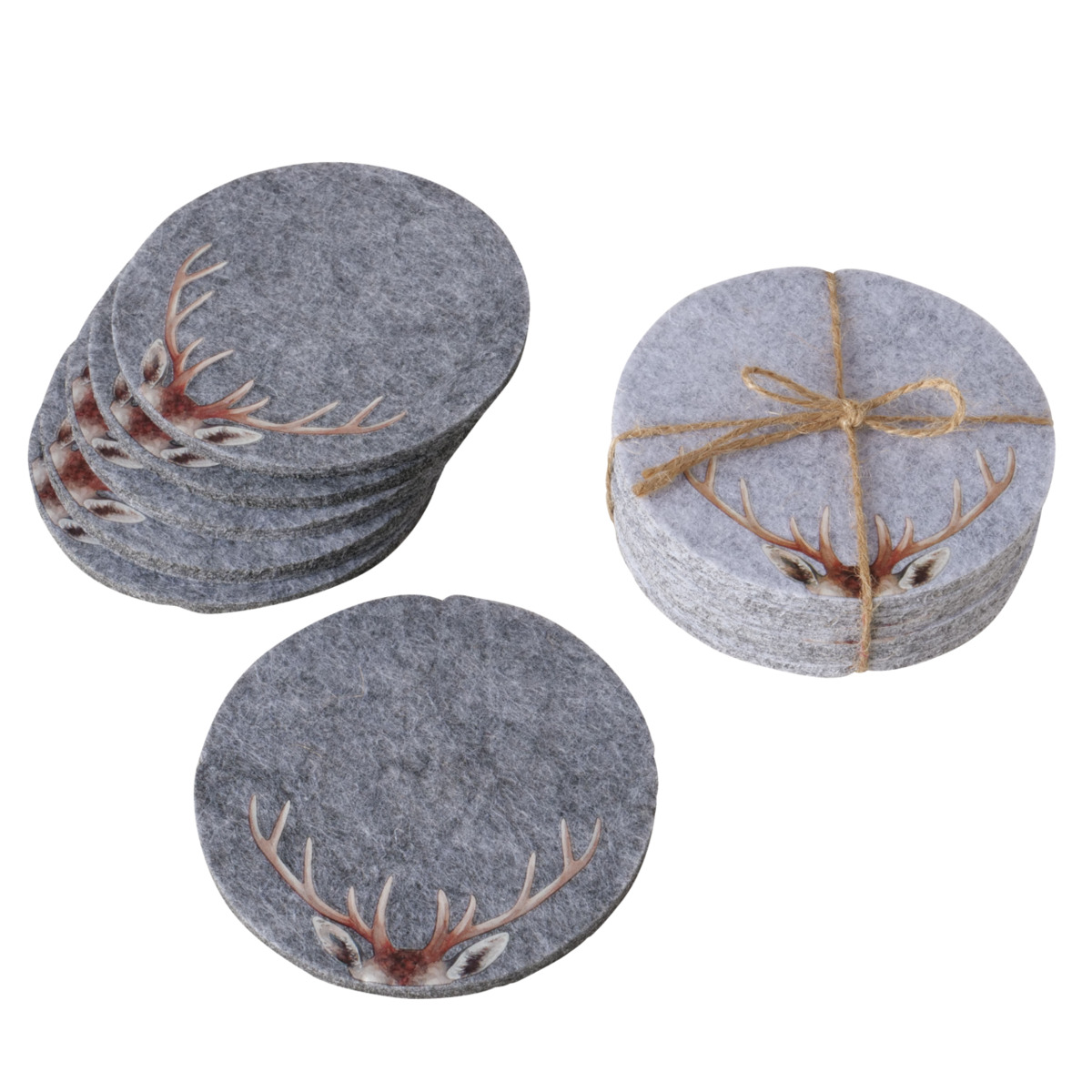 Lot de 6 sous-verres ASPEN