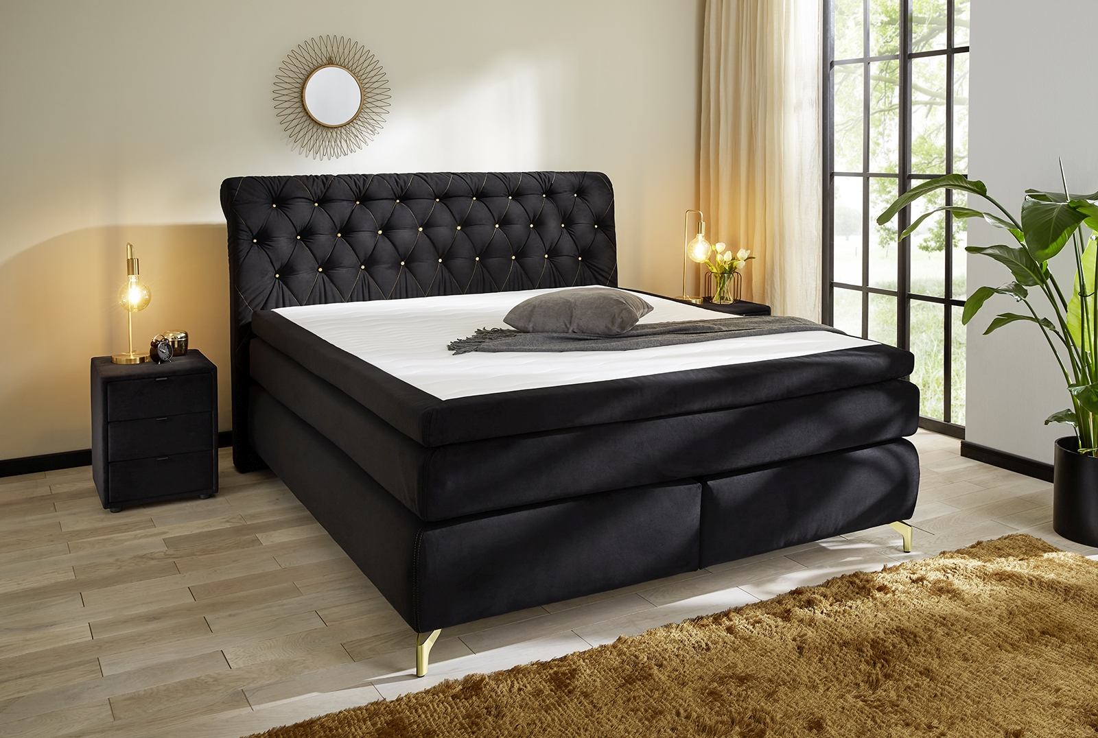 Lit boxspring SABILE