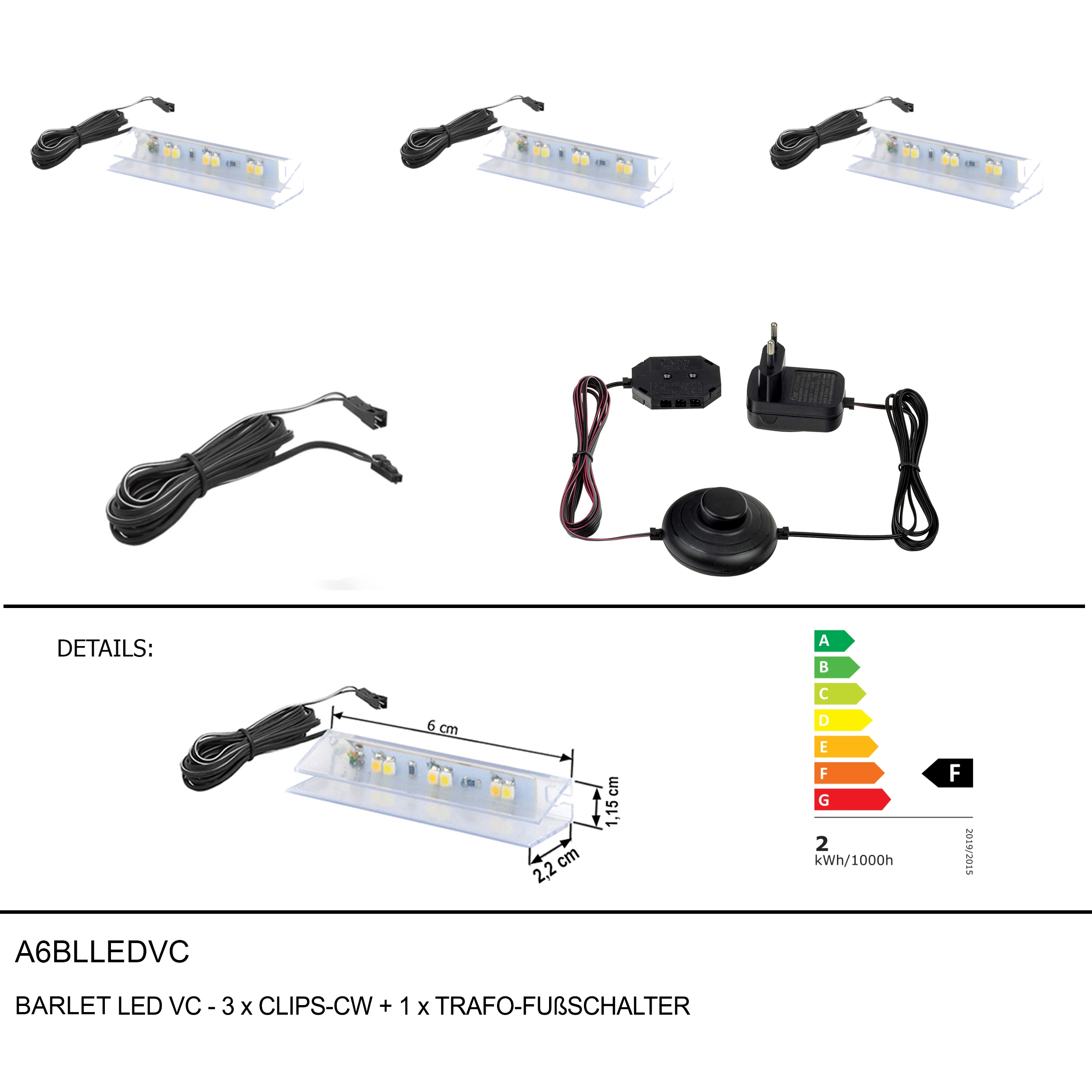 Set d'éclairage LED VC SOLEA