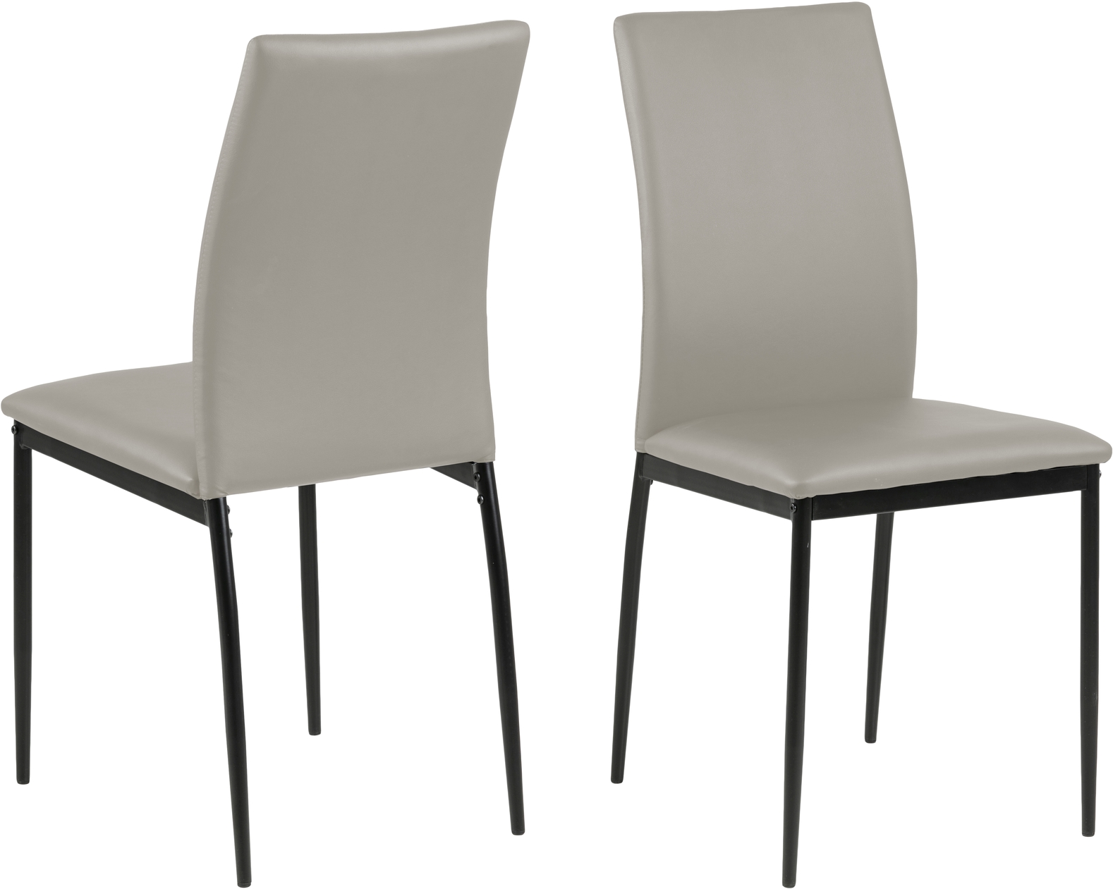 Lot de 4 chaises de salle à manger DEMINA