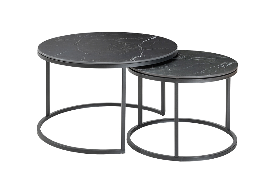 Lot de 2 tables basses CARLO II