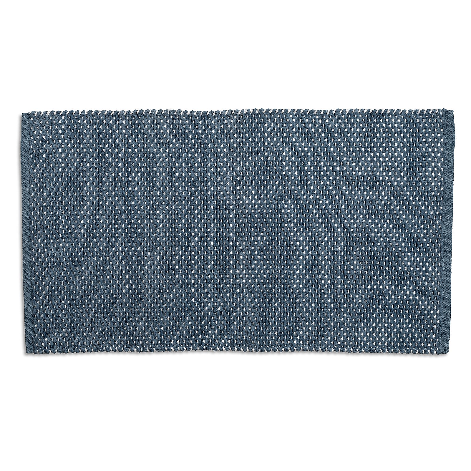 Tapis de bain bleu fumé MIU