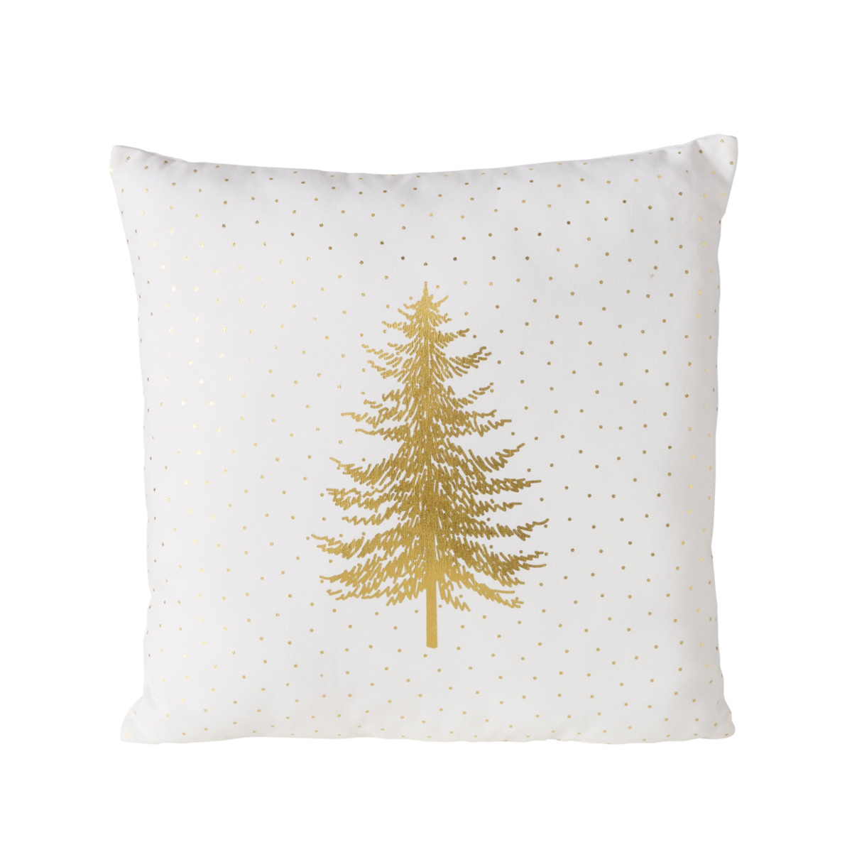 Coussin avec sapin PLATINA