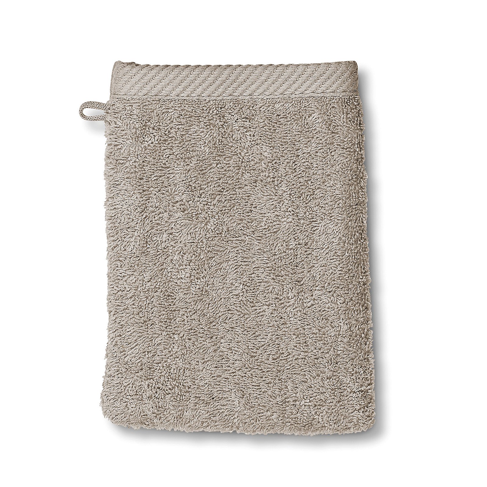 Gant de toilette gris argent LADESSA