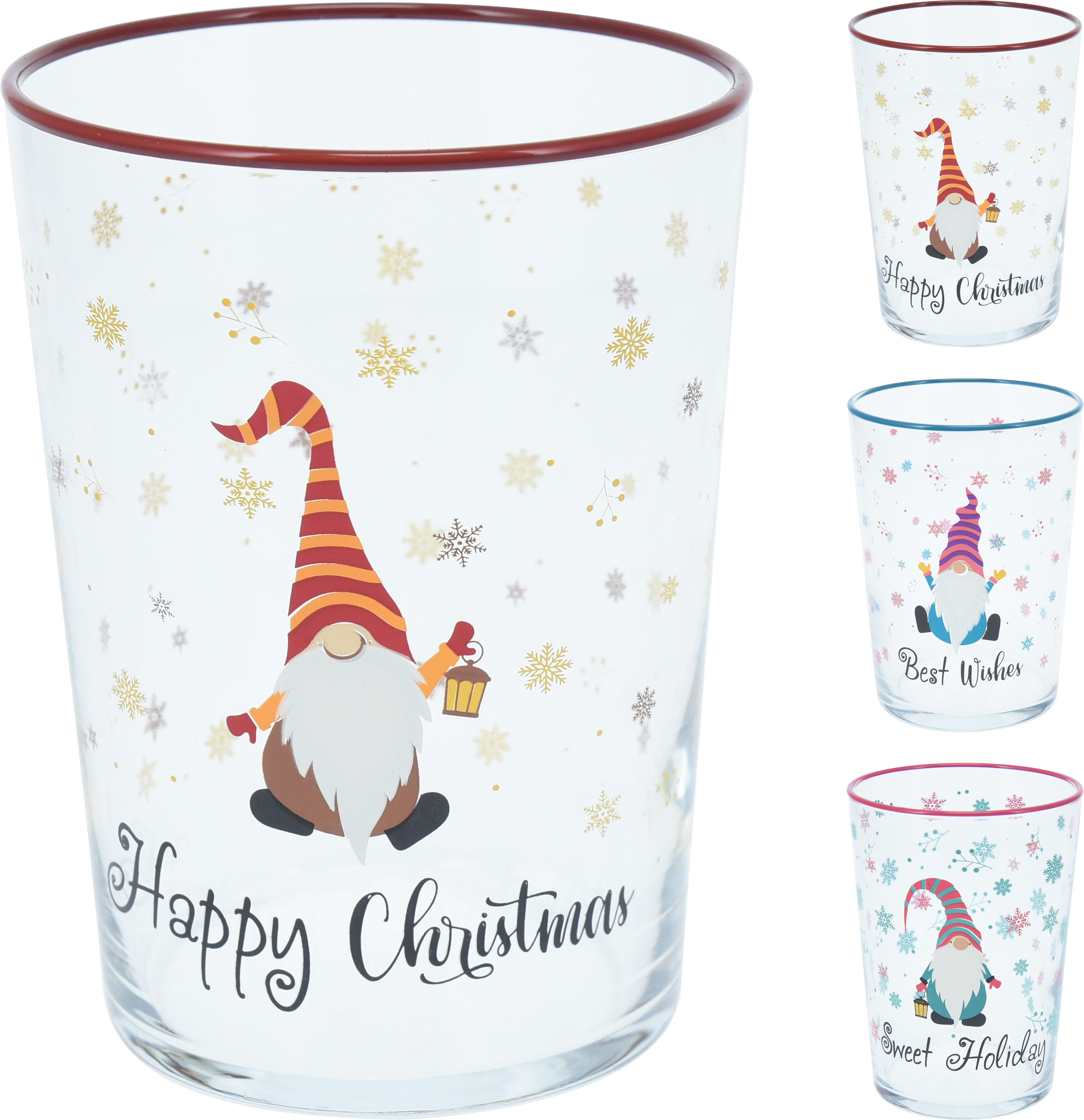 Verre lutin CHRISTMAS