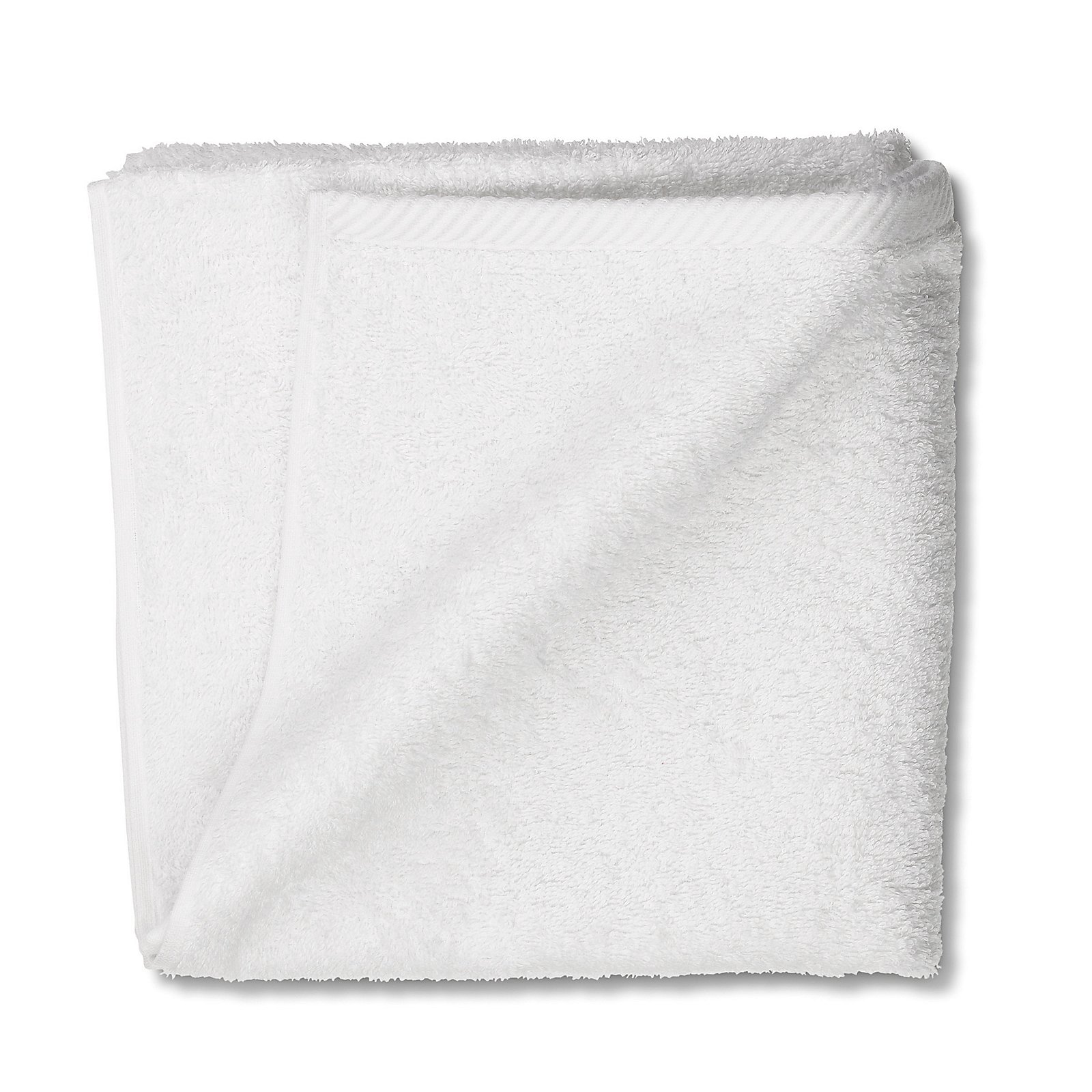 Serviette de bain blanc neige LADESSA