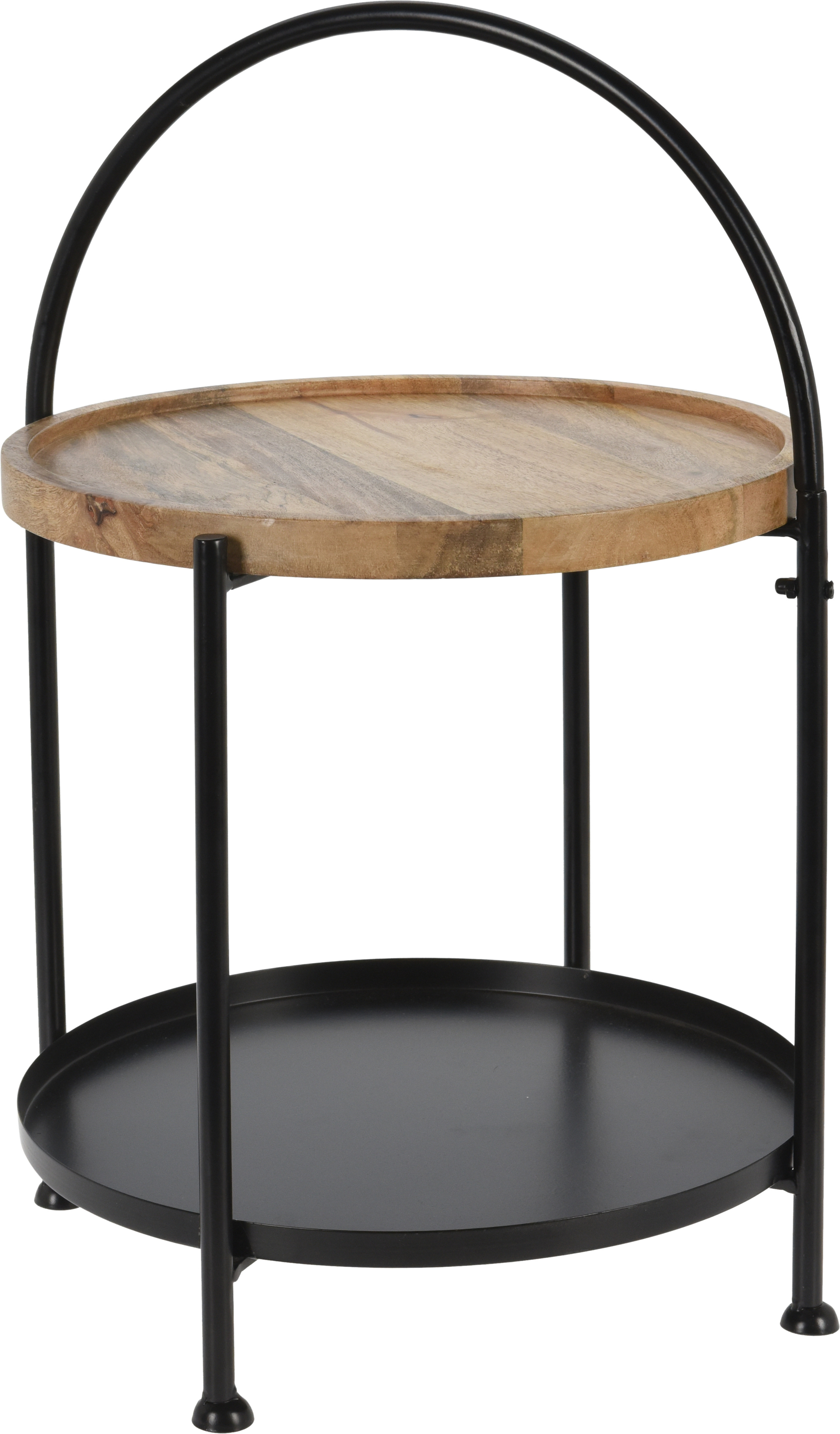 Table d'appoint avec plateau en bois EH