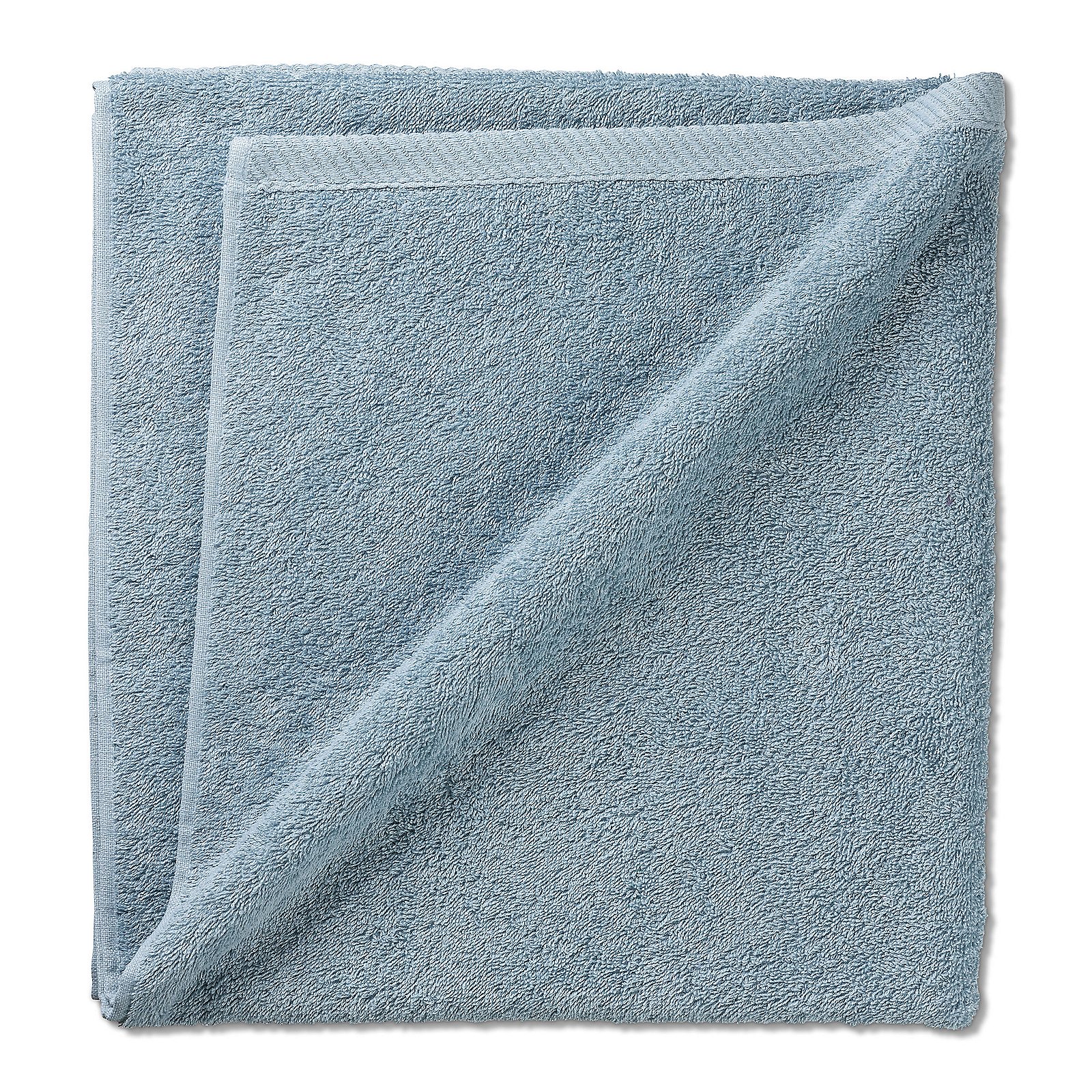 Serviette de bain bleu givré LADESSA