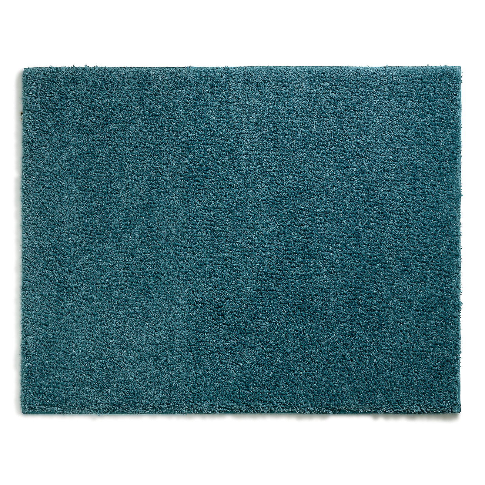 Tapis de bain bleu pétrole MAJA