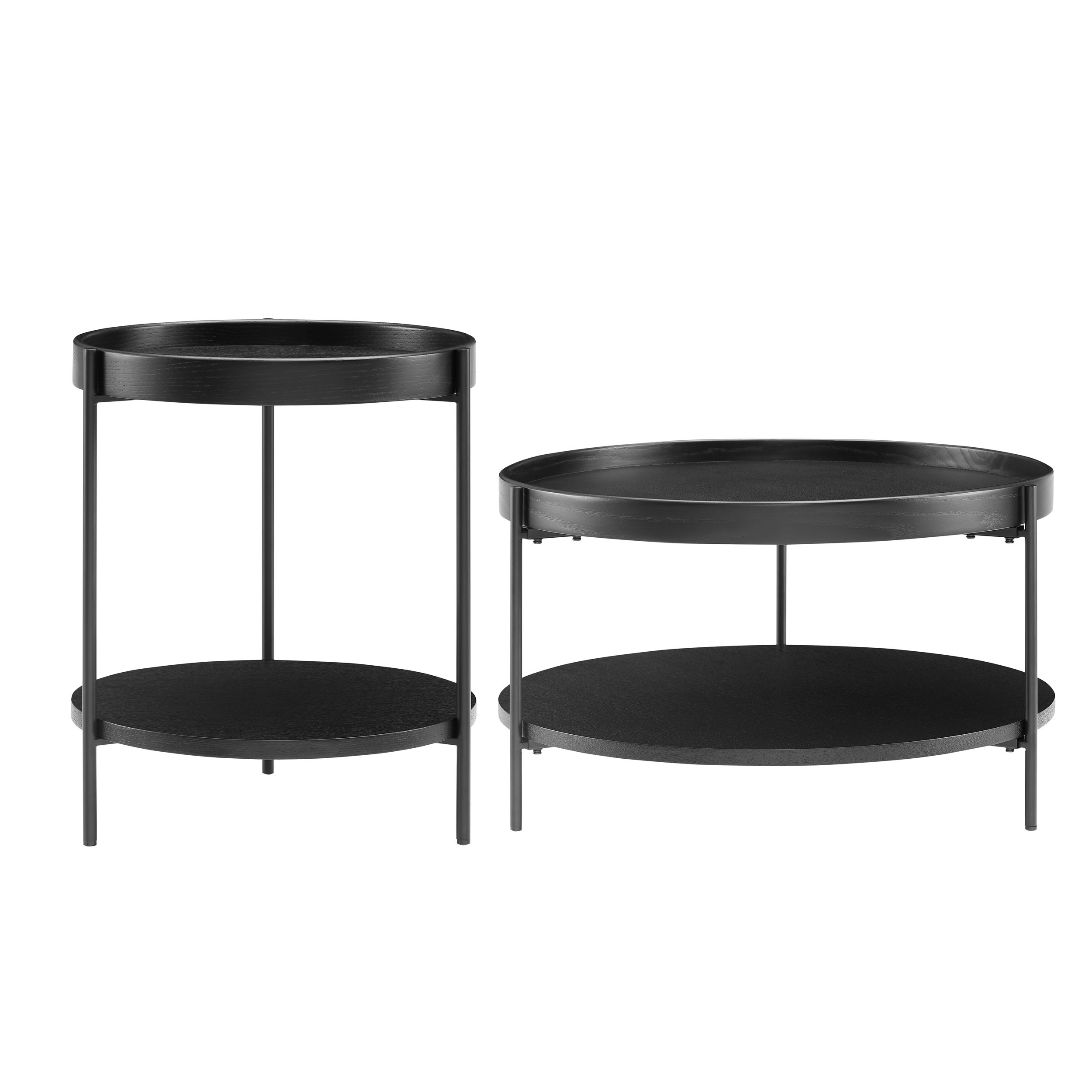 Lot de 2 tables basses 367087