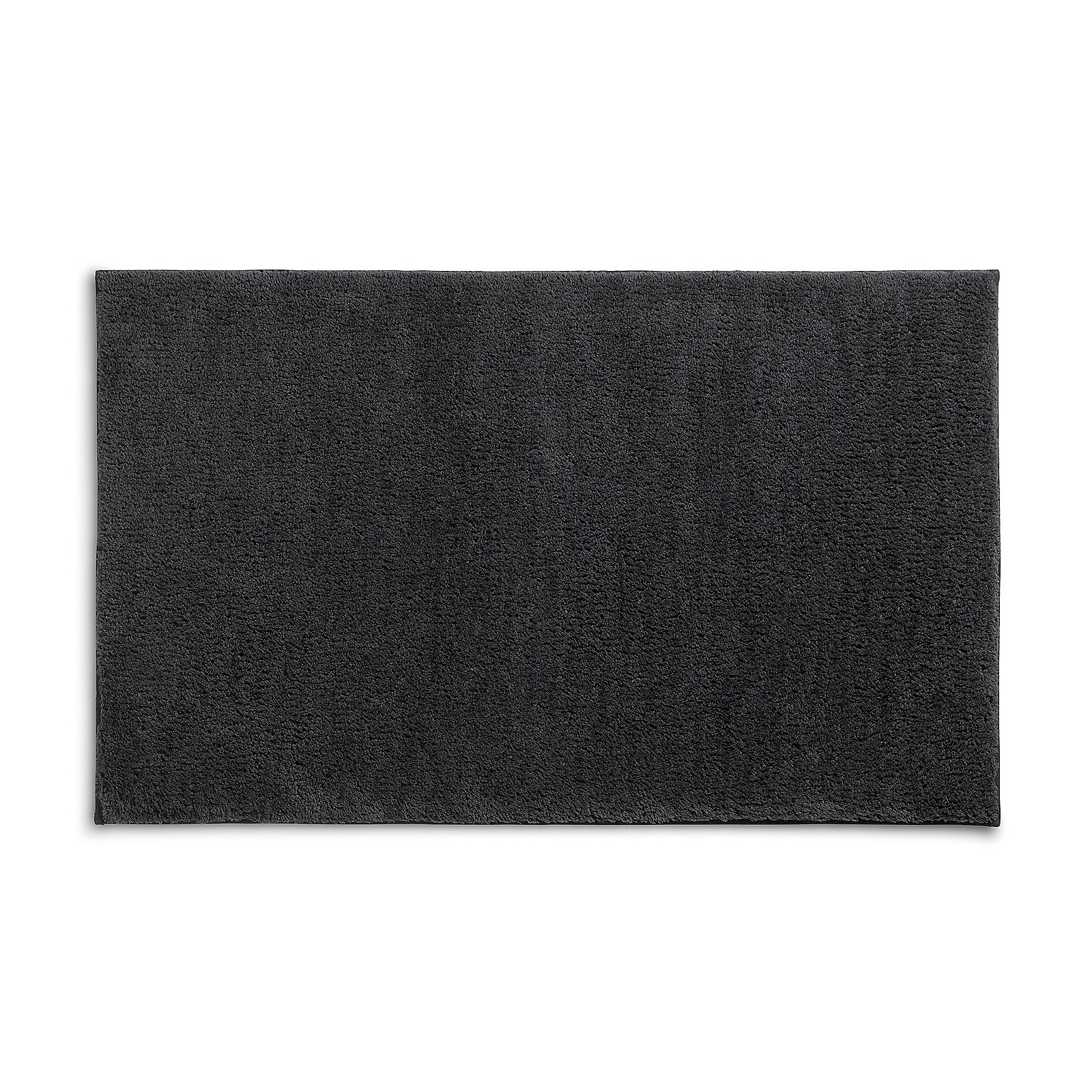 Tapis de bain gris granit MAJA