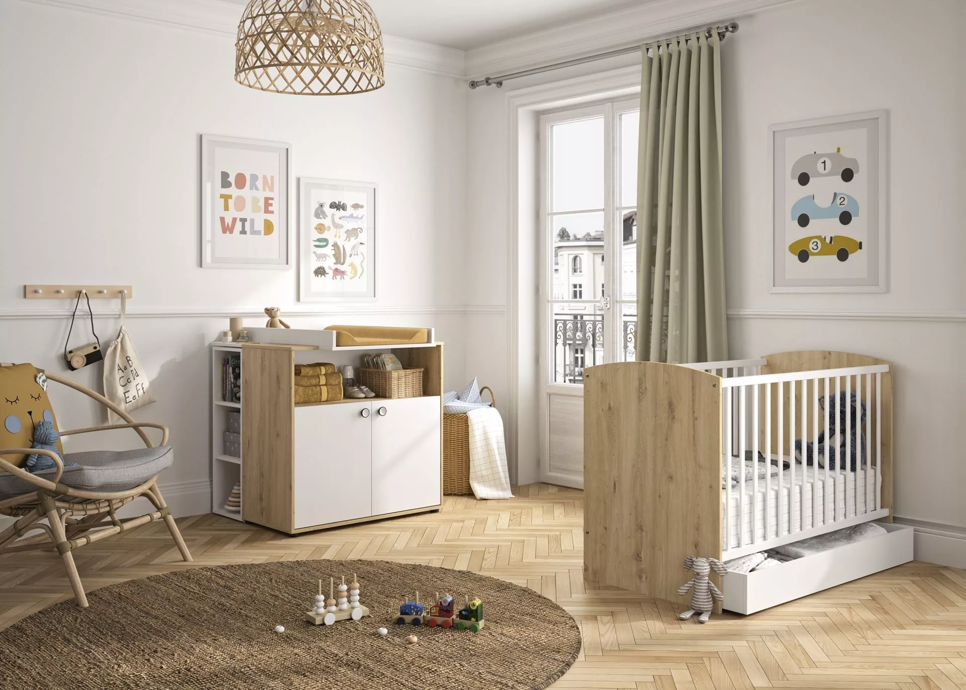 chambre bébé (personnalisable) - Meubles 2.0